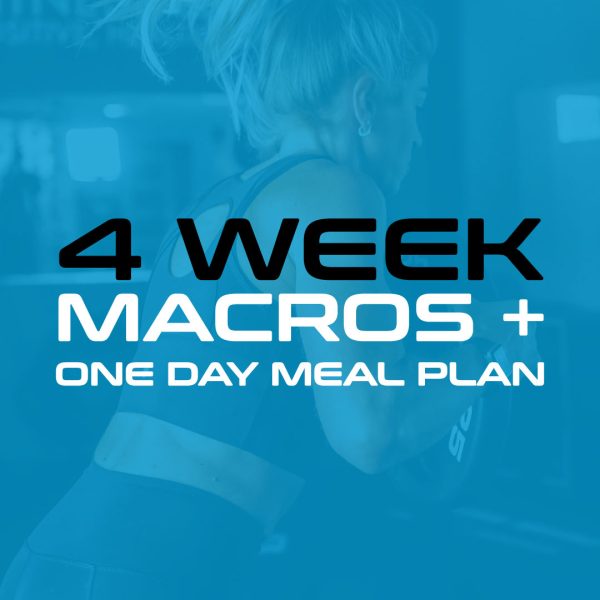 4 Week Macro Prescription + One Day Meal Plan